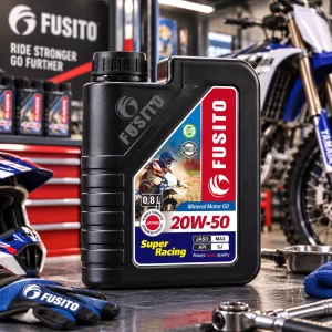 Nhớt xe số/côn tay Super RACING 20W-50 0.8L