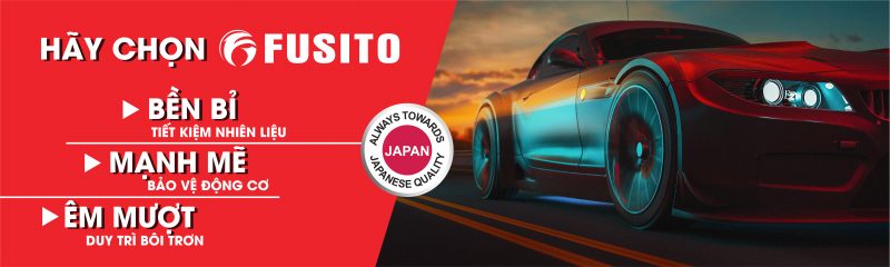 Bền bỉ - Mạnh mẽ - Êm mượt là những ưu điểm vượt trội của dầu nhớt ô tô Fusito. Một số sản phẩm dầu nhớt ô tô Fusino hay dùng nhất hiện nay.