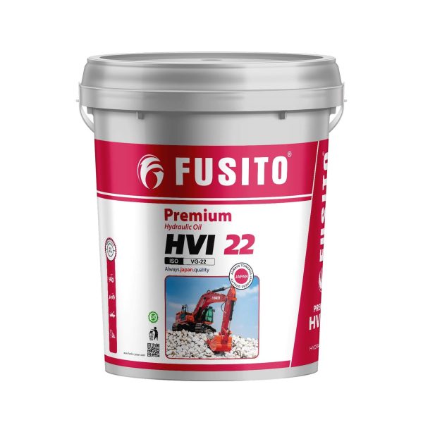 Dầu thủy lực FUSITO Premium HVI 22(ISO-VG 22) 18L/xô