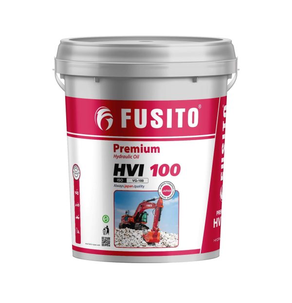 Dầu thủy lực FUSITO Premium HVI 100(ISO-VG 100) 18L/xô