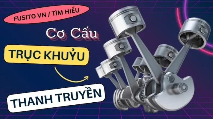 "Mổ Xẻ" Cơ Cấu Trục Khuỷu Thanh Truyền: Cấu Tạo & Nguyên Lý Hoạt Động