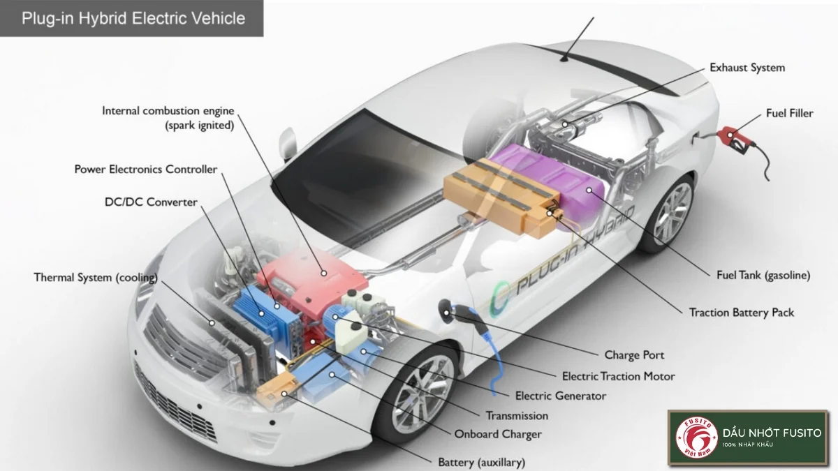 HEV, BEV, PHEV Là Gì? FUSITO Hé Lộ Cách Chọn Xe Ô Tô Điện Chuẩn Nhất!