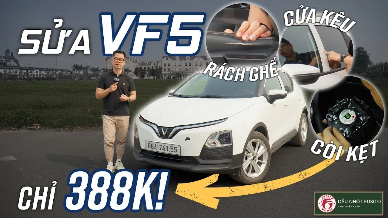 Bảo Dưỡng VinFast VF5 Sau 12.000 Km: Chi Phí, Quy Trình và những Lưu Ý Quan Trọng!