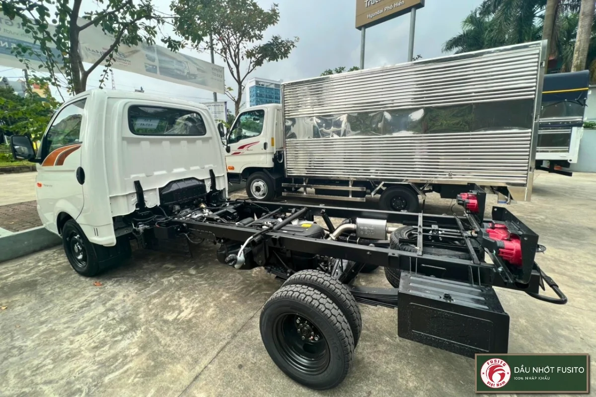 Giải Mã Hyundai Porter H150: Khung Gầm, Động Cơ Và Nhớt Chuẩn