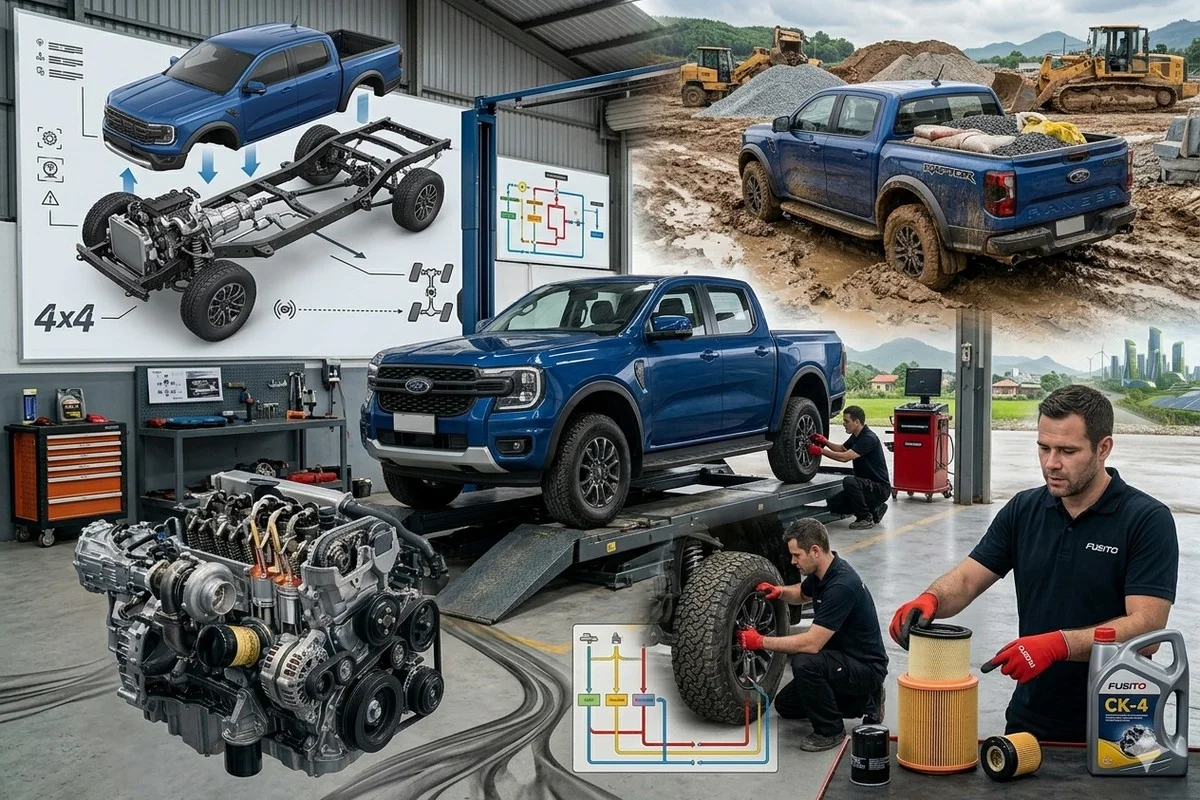 Xe Pickup Là Gì? Tìm Hiểu Cấu Tạo, Vận Hành & Bảo Dưỡng