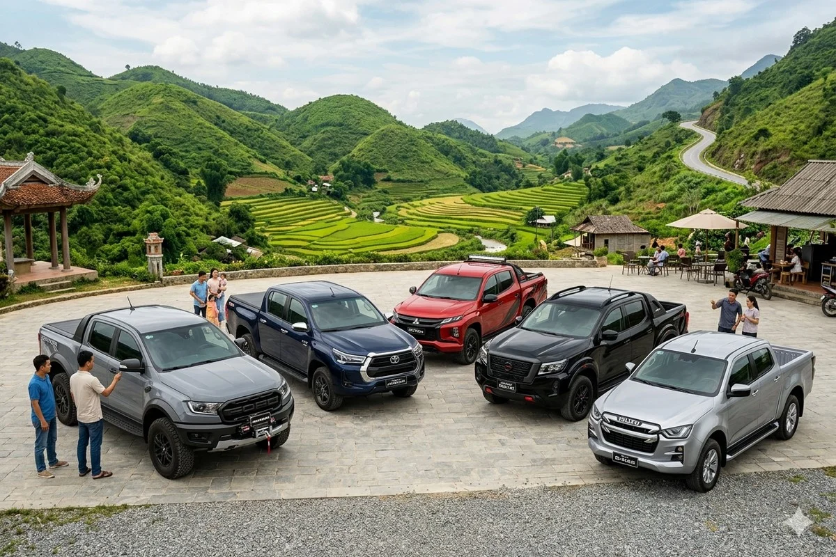 Xe Pickup Là Gì? Tìm Hiểu Cấu Tạo, Vận Hành & Bảo Dưỡng