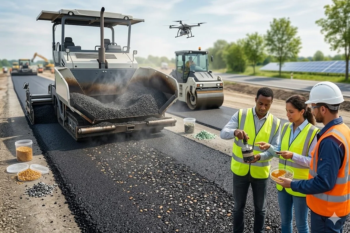 Nhựa Đường Là Gì? Bí Mật Cấu Trúc SARA Và Quy Trình Sản Xuất 2026
