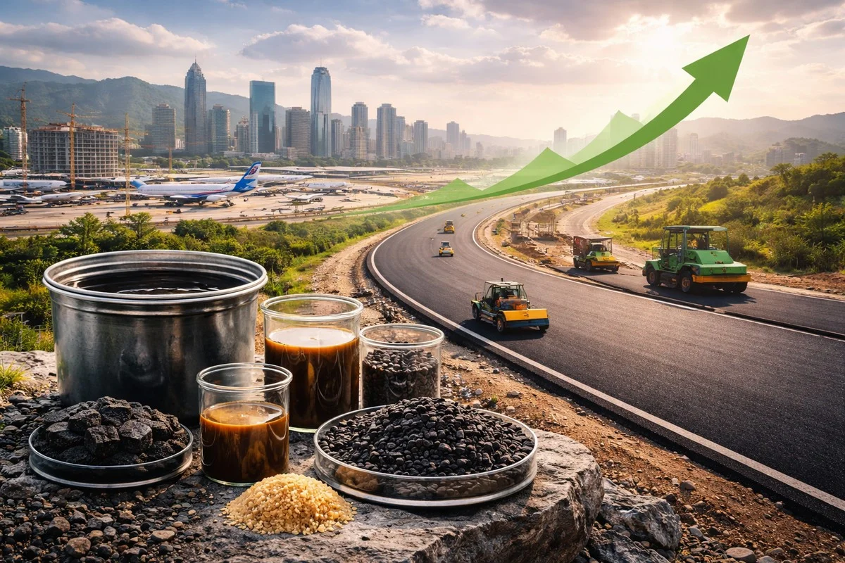 Nhựa Đường Là Gì? Bí Mật Cấu Trúc SARA Và Quy Trình Sản Xuất 2026