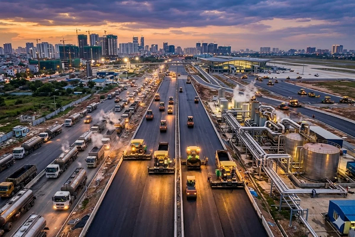 Nhựa Đường Là Gì? Bí Mật Cấu Trúc SARA Và Quy Trình Sản Xuất 2026