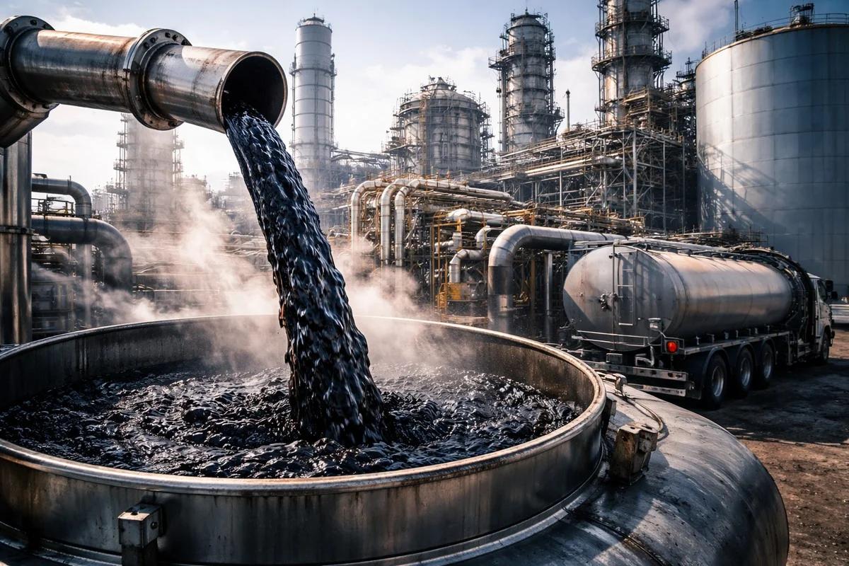 Nhựa Đường Là Gì? Bí Mật Cấu Trúc SARA Và Quy Trình Sản Xuất 2026