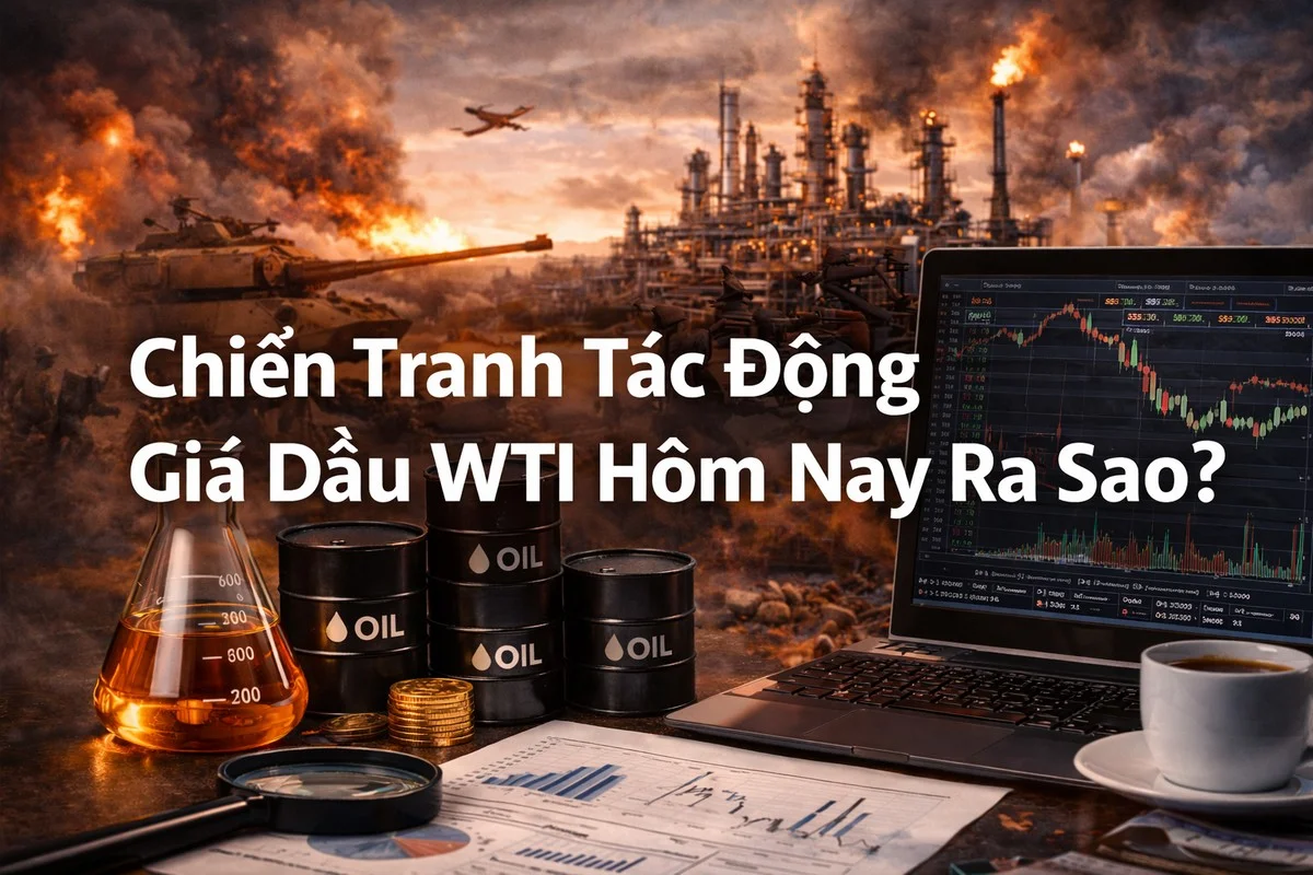 Dầu WTI Là Gì? Chiến Tranh Tác Động Giá Dầu WTI Hôm Nay Ra Sao?