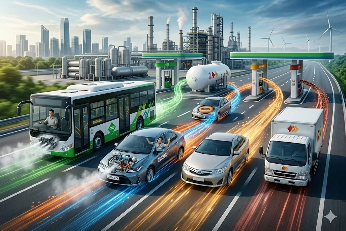 Khí Hóa Lỏng Là Gì? LPG So Với Xăng Và Diesel: Nhiên Liệu Nào Tốt Hơn?