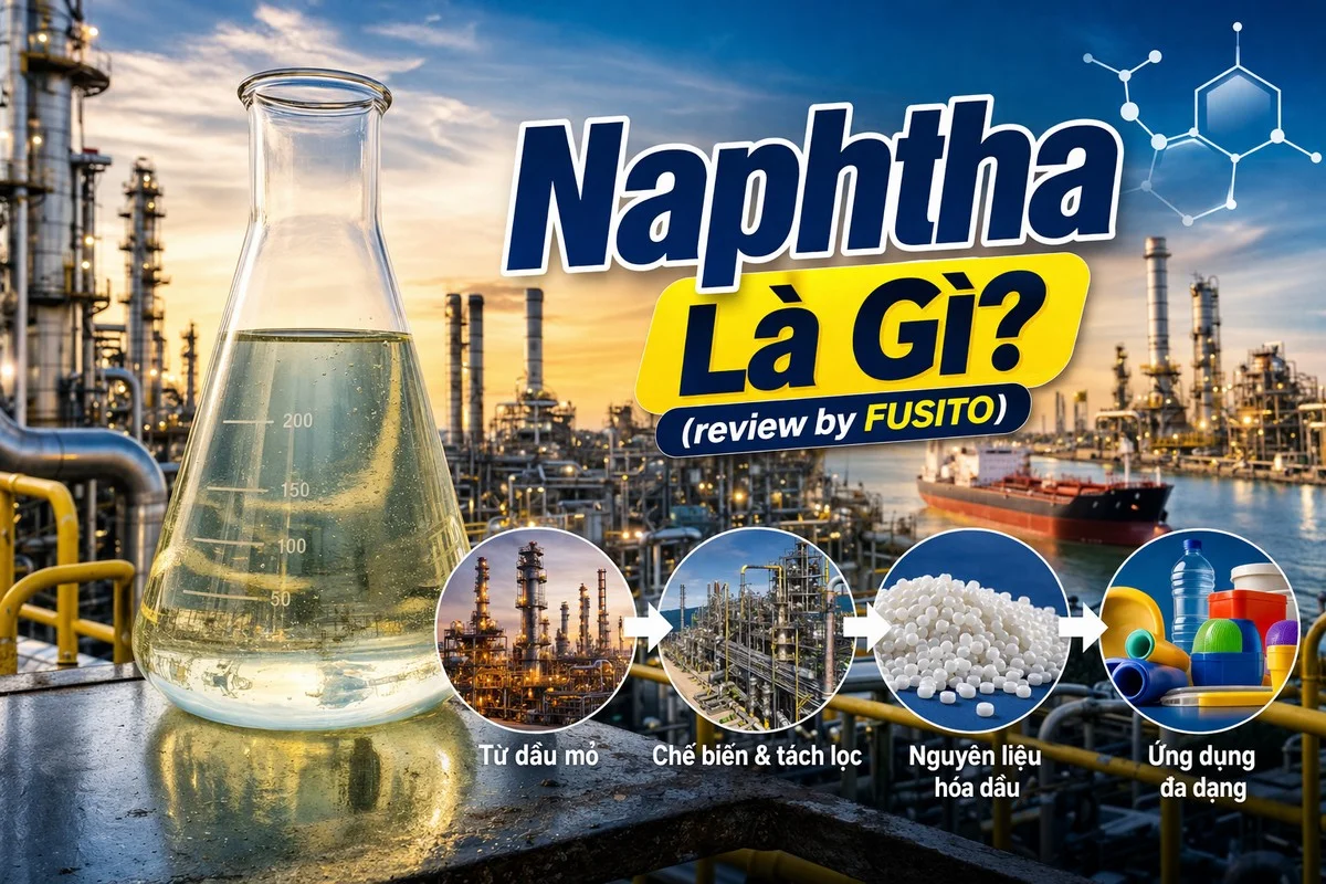 Naphtha Là Gì? Bí Mật "Mạch Máu" Tỷ Đô Của Ngành Hóa Dầu