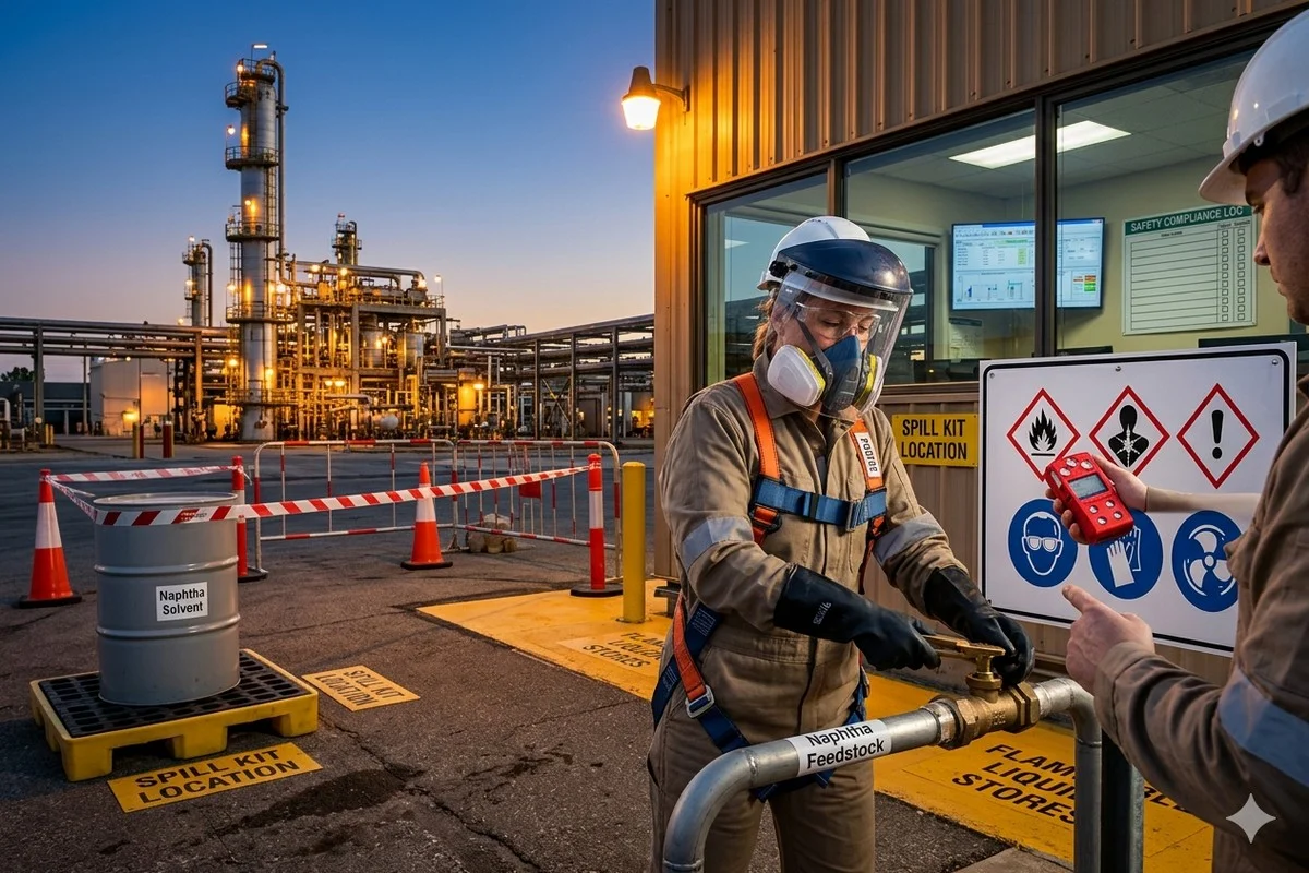 Naphtha Là Gì? Bí Mật "Mạch Máu" Tỷ Đô Của Ngành Hóa Dầu