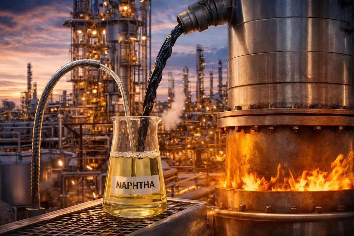 Naphtha Là Gì? Bí Mật "Mạch Máu" Tỷ Đô Của Ngành Hóa Dầu